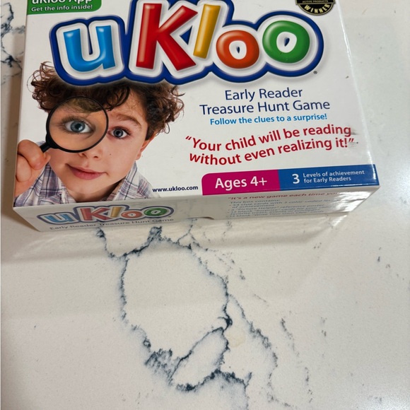 UKloo Early Reader Treasure Hunt Game - learn to read ages 4+ - Picture 3 of 4